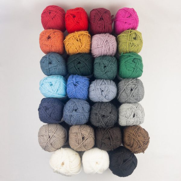 Baby Fisherman s Pullover Knitting Kit | Plymouth Galway & Knitting Pattern For Discount - Image 5